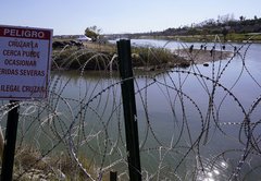 Razor wire and a blocked Border Patrol. What’s going on in Eagle Pass, Texas?