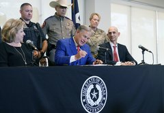 Fact-checking Greg Abbott’s claims that Biden has ‘open border’ policies