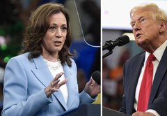 How Kamala Harris and Donald Trump compare on Israel-Hamas war, two-state solution