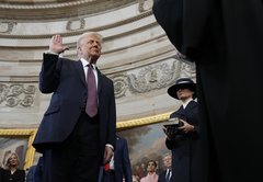 Verificamos lo que Donald Trump dijo en su inauguración presidencial