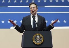 Images comparing Democrats with Musk’s inauguration hand gesture don’t tell whole story